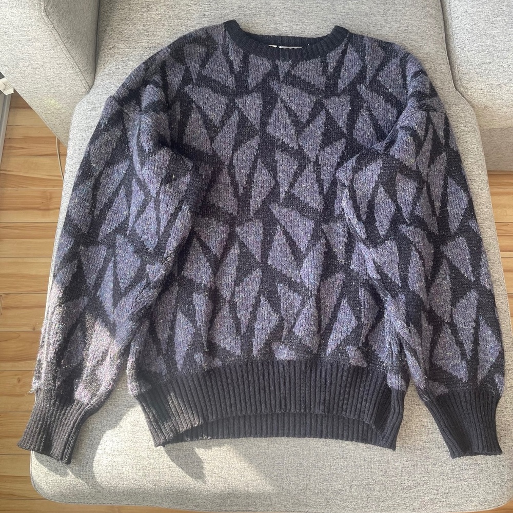 vintage sweater acrylic